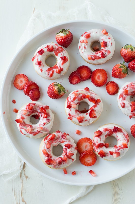 Strawberry Glazed Donuts - Stephanie's Sweet Treats