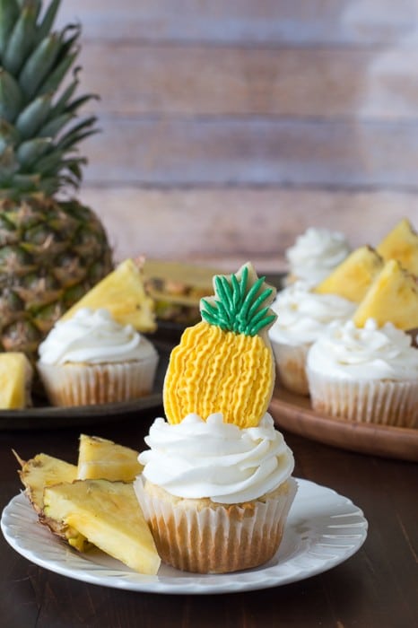 Pineapple Cupcakes