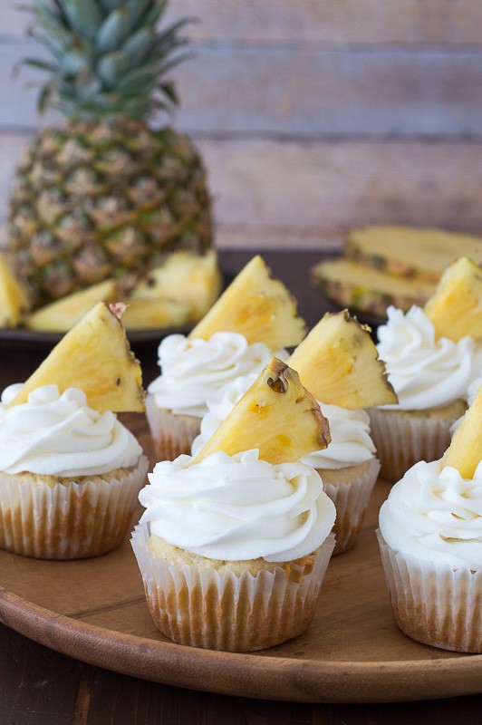 Pineapple Cupcakes