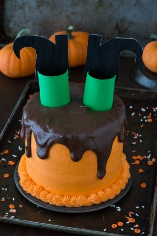 Melted Witch Cake