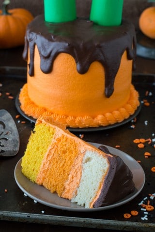 Melted Witch Cake