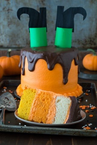 Melted Witch Cake