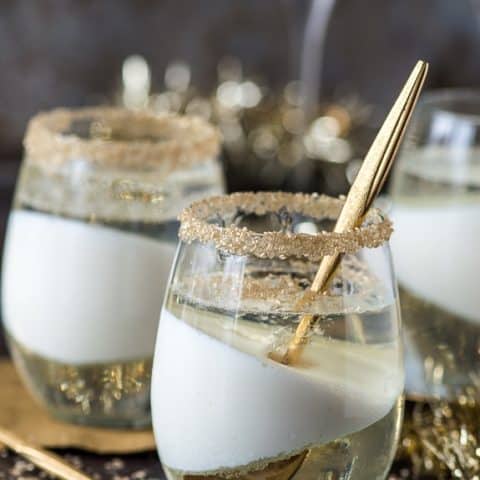 Champagne Jello Cups