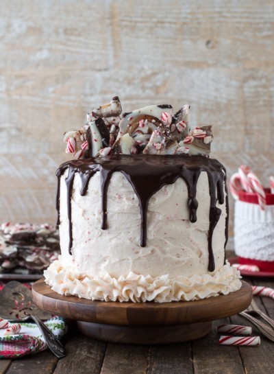 Peppermint Chocolate Cake