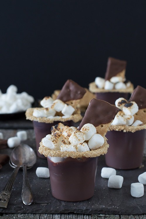 S'mores Pudding Cups