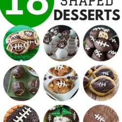 18 Football Shaped Desserts