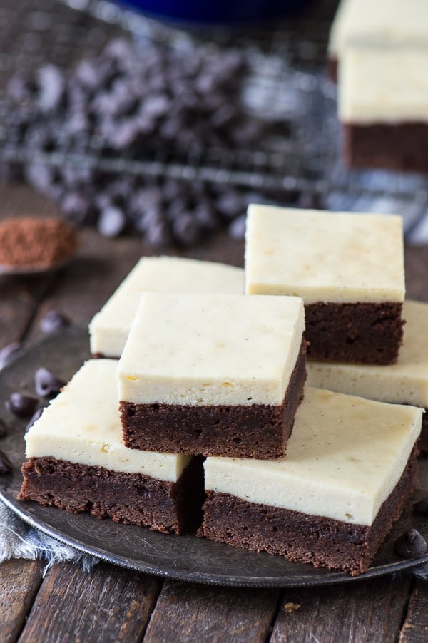 Brownie Bottom Cheesecake Bars  The First Year