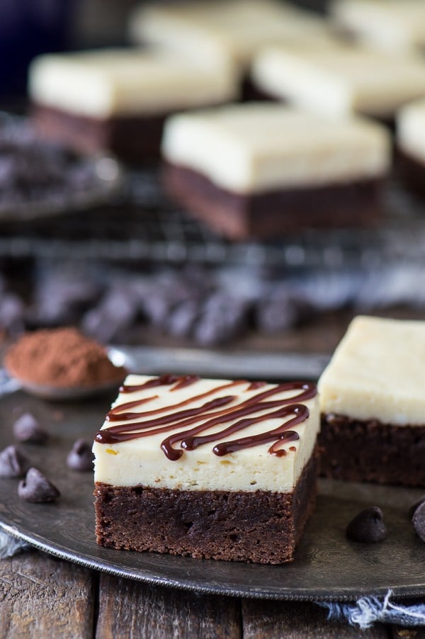 Brownie Bottom Cheesecake Bars  The First Year