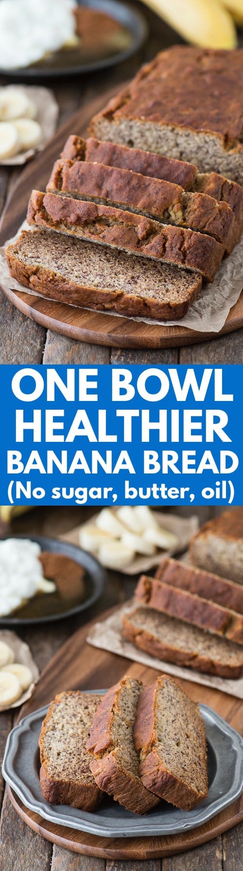 Healthier Banana Bread | The First Year