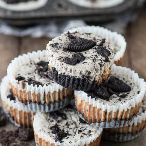 Mini Oreo Cheesecakes