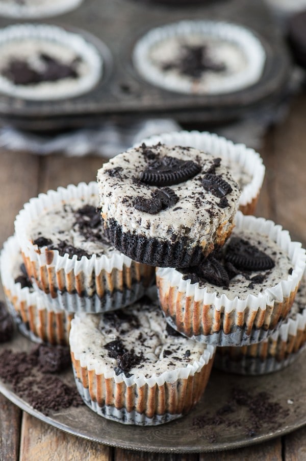 Mini Oreo Cheesecakes