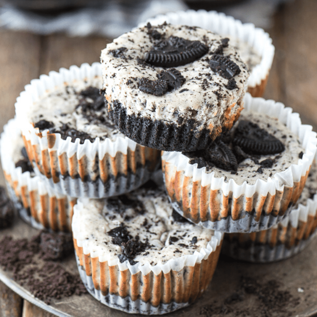 Mini Oreo Cheesecakes