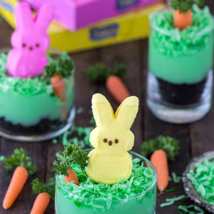 Peeps Bunny Pudding Cups