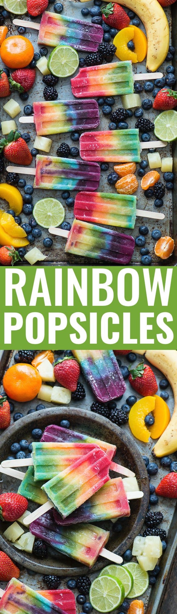 Rainbow Popsicles | The First Year