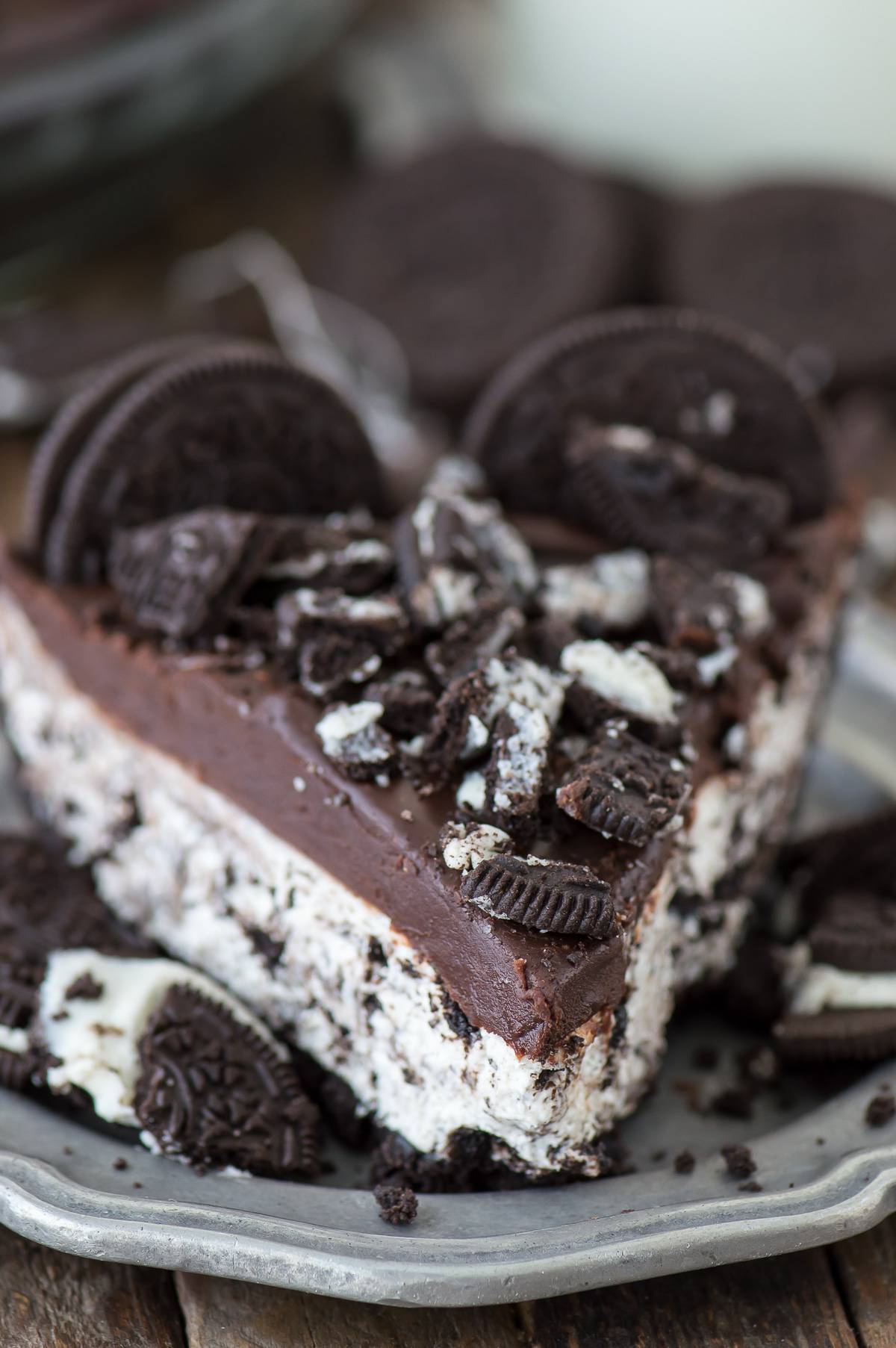 No Bake Oreo Pie | The First Year