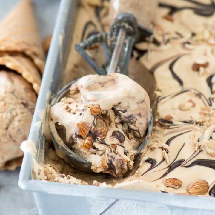 Mocha Almond Fudge Ice Cream 