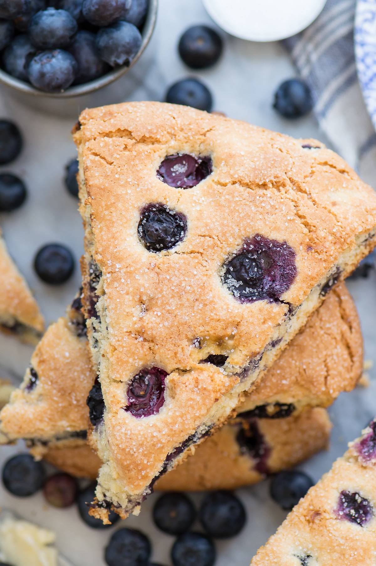 Blueberry Scones | The First Year