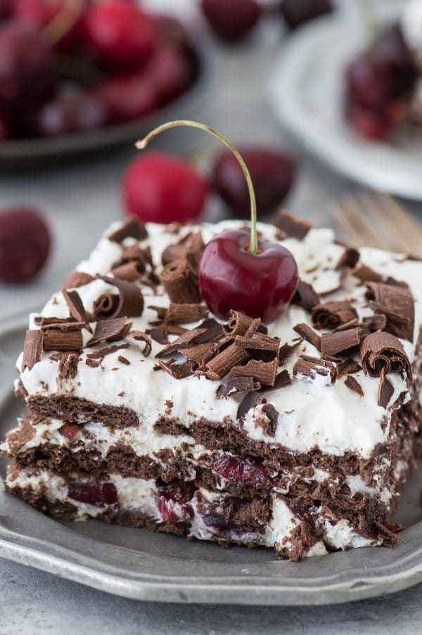 Black Forest Icebox Cake 