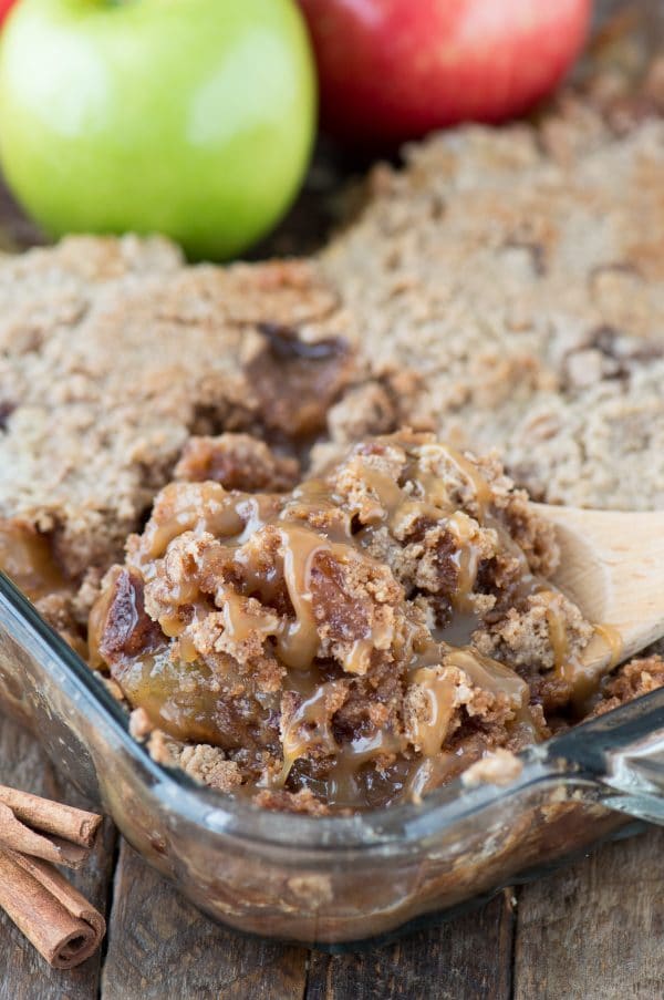 Dump Cake with Apple Pie Filling - The First Year