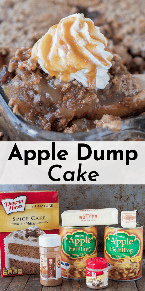 Dump Cake with Apple Pie Filling - The First Year