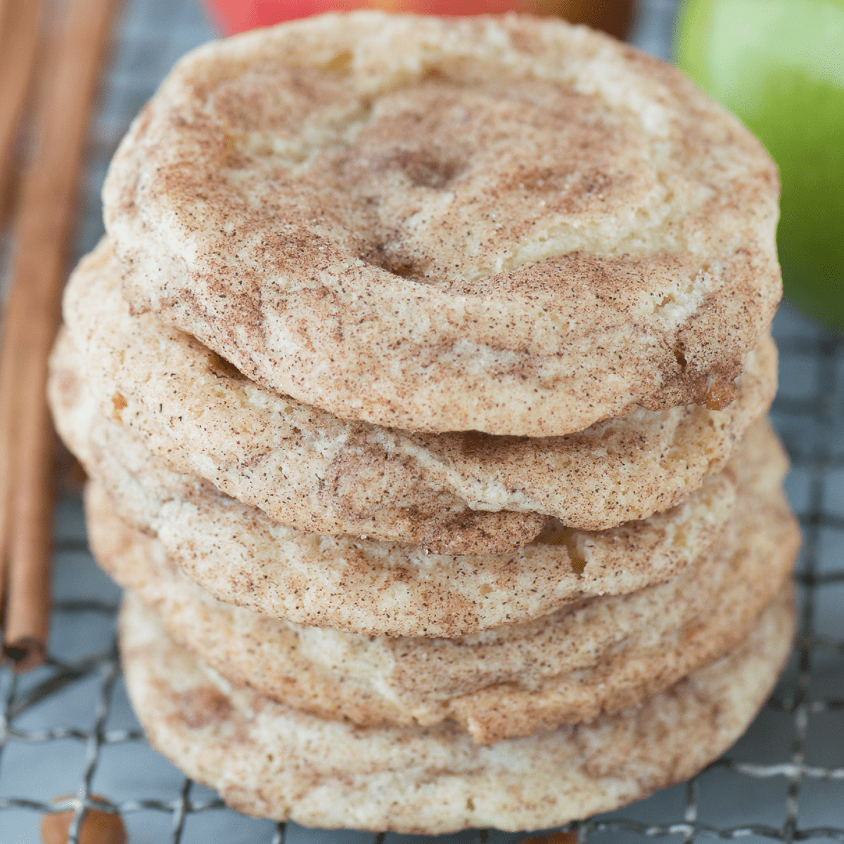 Caramel Apple Snickerdoodles flavor is spot on for this fall