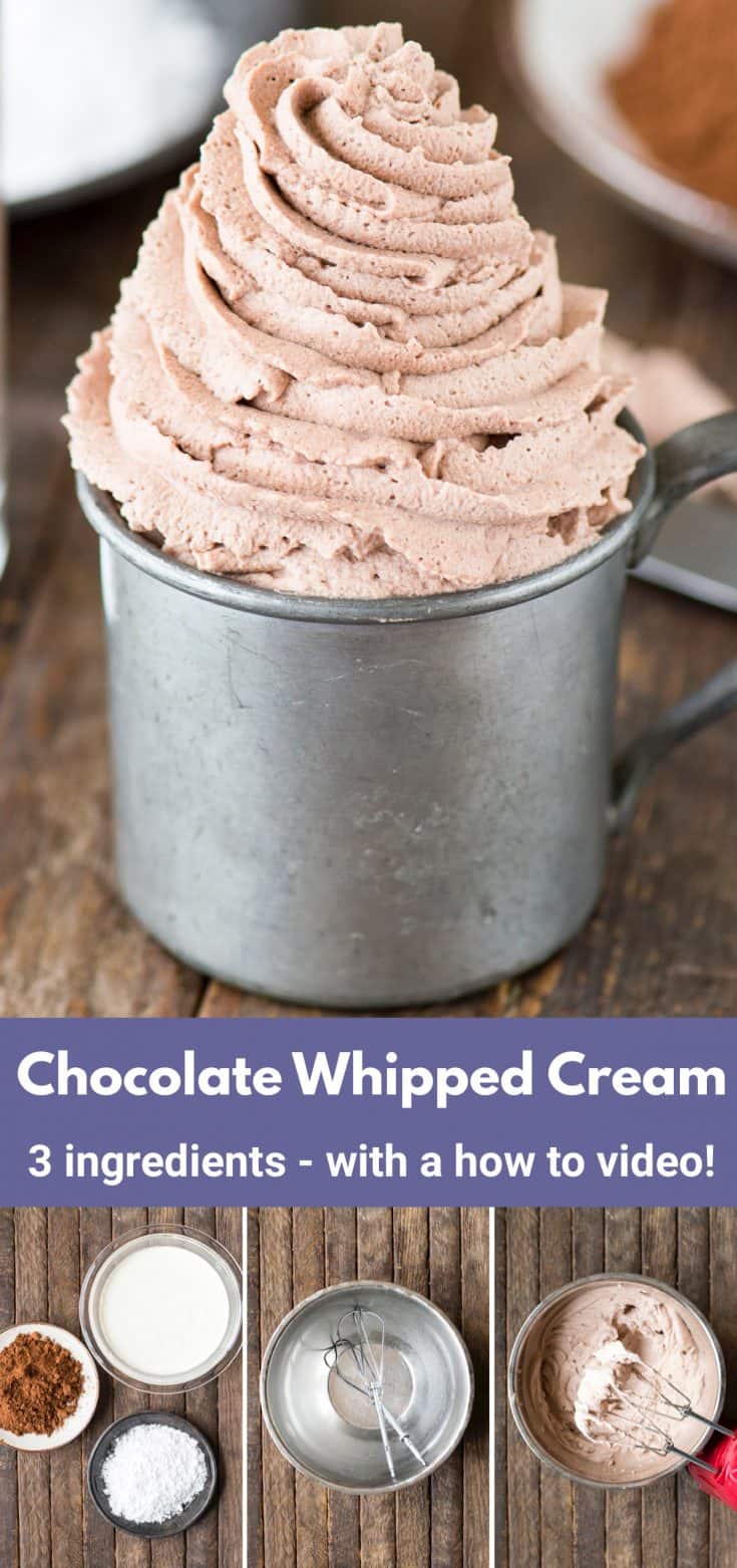 Chocolate Whipped Cream The First Year 