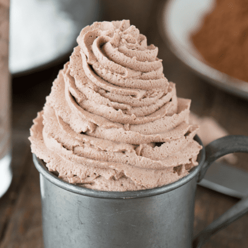 Chocolate Whipped Cream The First Year
