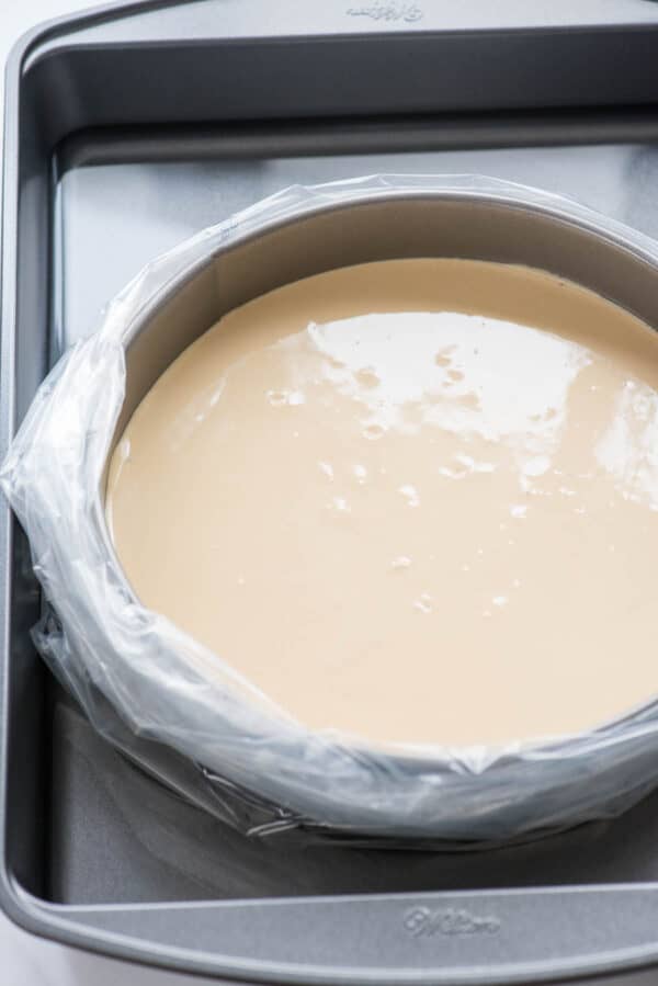 cheesecake water bath