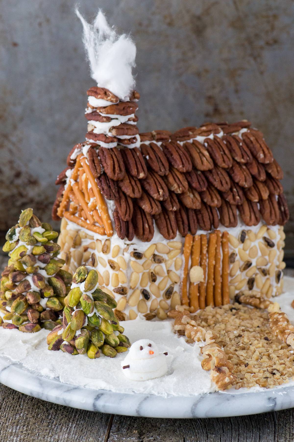 Nutty Gingerbread House | The First Year