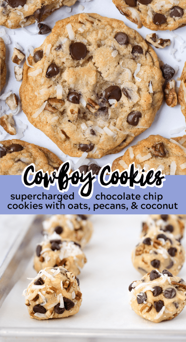 cowboy cookie on white background
