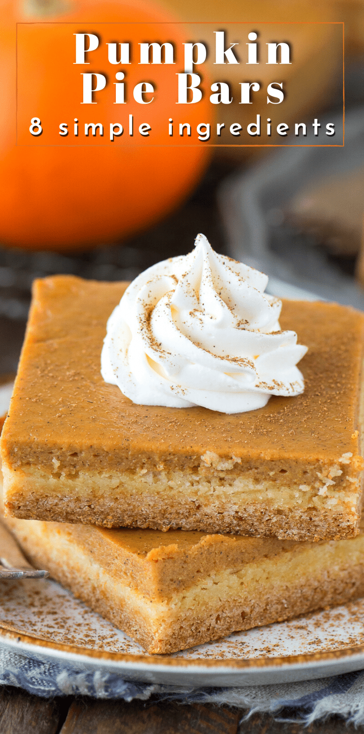 Pumpkin Pie Bars