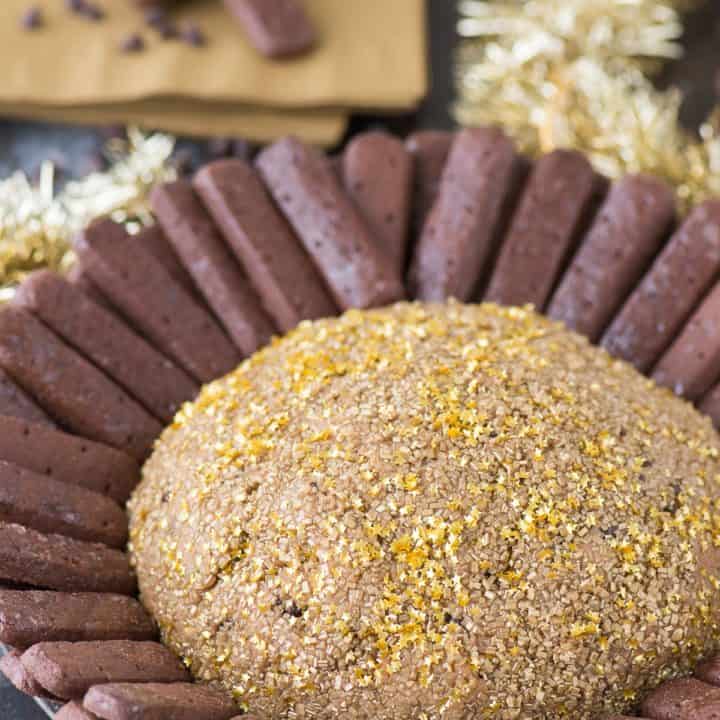 New Year's Eve Cheesecake Ball