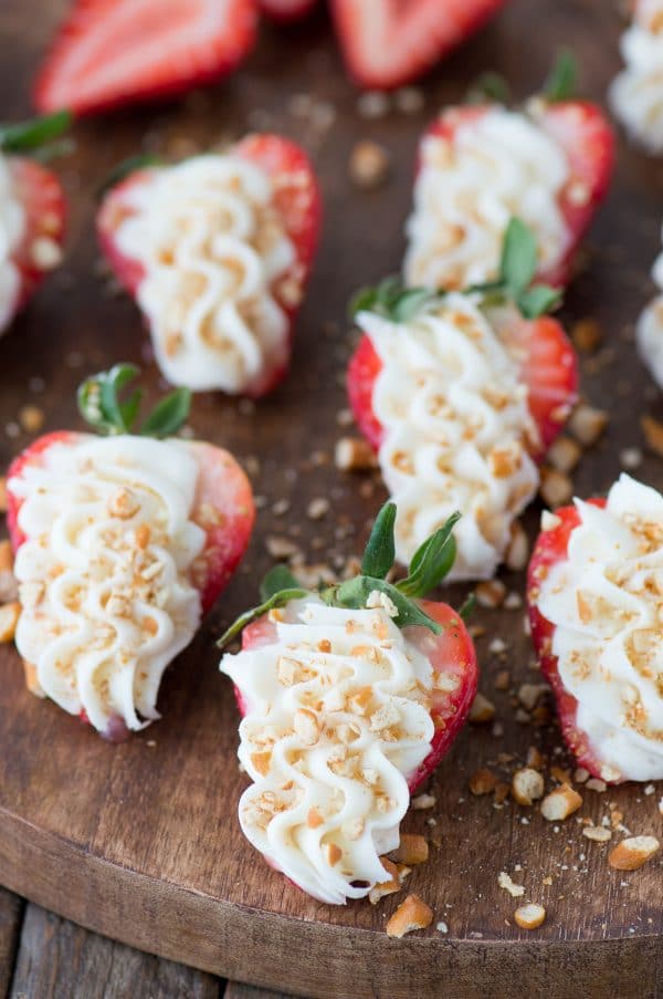 Strawberry Pretzel Cheesecake Bites The First Year