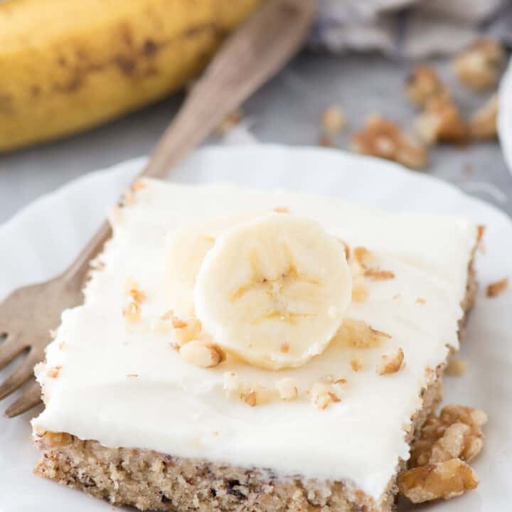 Banana Nut Bars