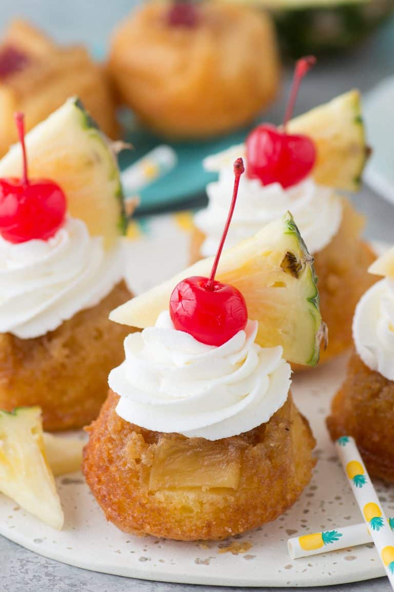 Pineapple Upside Down Cupcakes