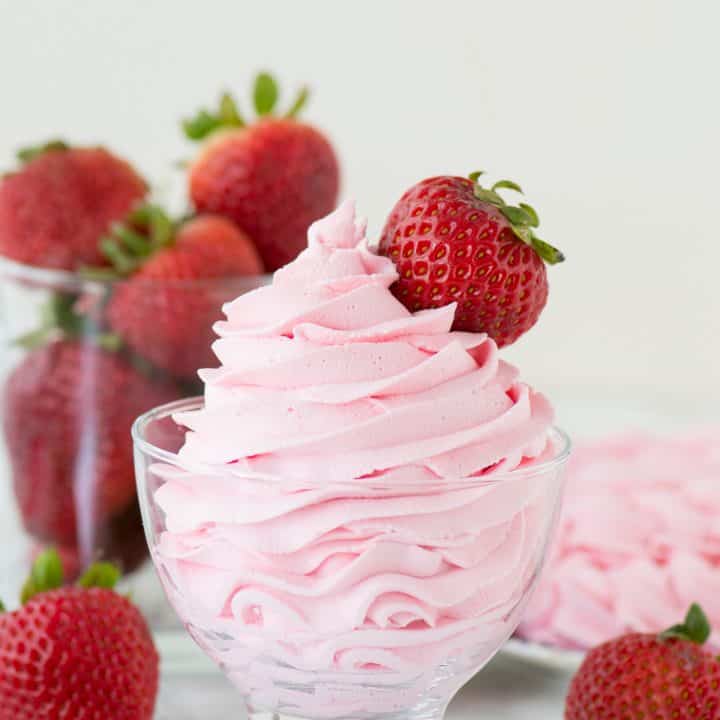Strawberry Whipped Cream - The First Year