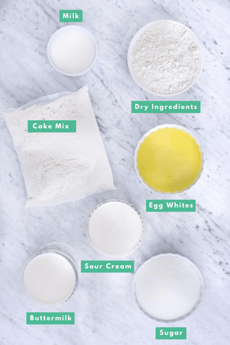 White Box Cake Mix Hack The First Year