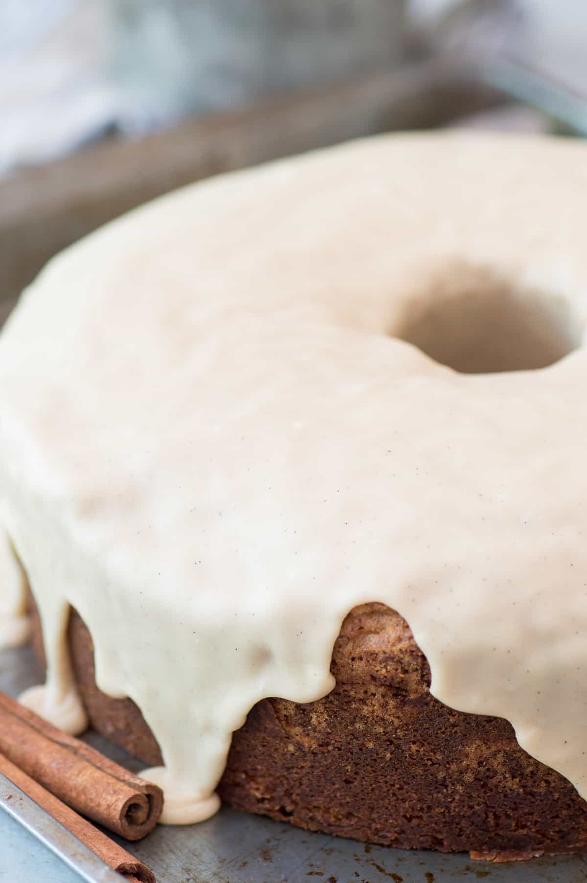 This rich and comforting brown sugar pound cake is a staple in our family! We bring it to potlucks and neighborhood parties!