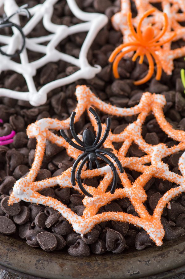 plastic spider web