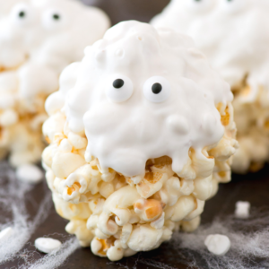 ghost popcorn balls 4