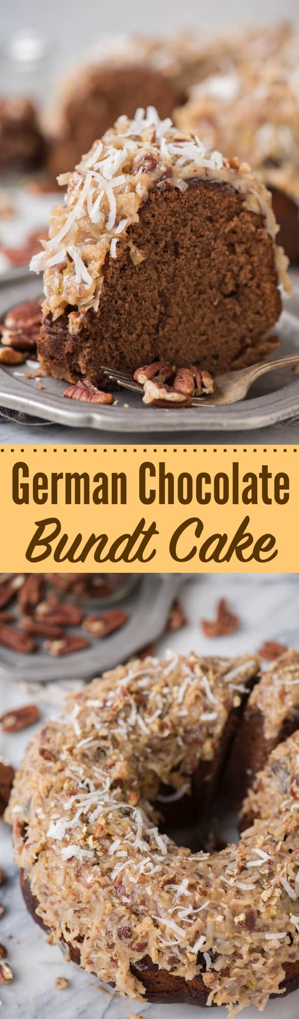 German Chocolate Bundt Cake