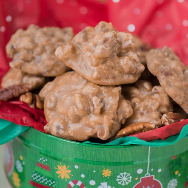 Learn how to make classic pecan pralines at home with our tips. These pecan pralines are buttery, sugary with a nice crunch and highly addicting!