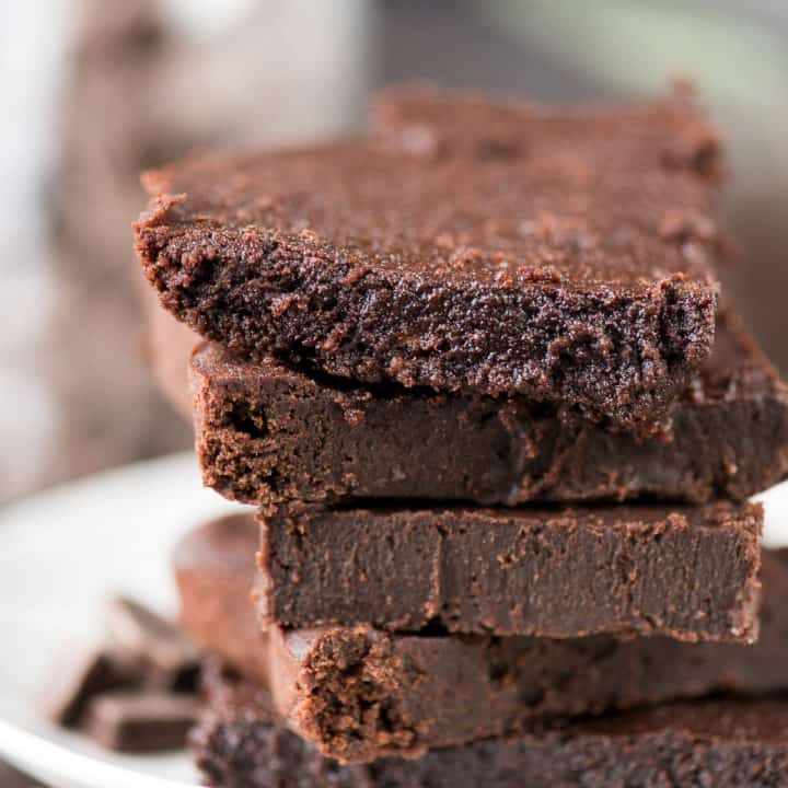 Healthier Fudgy Brownies