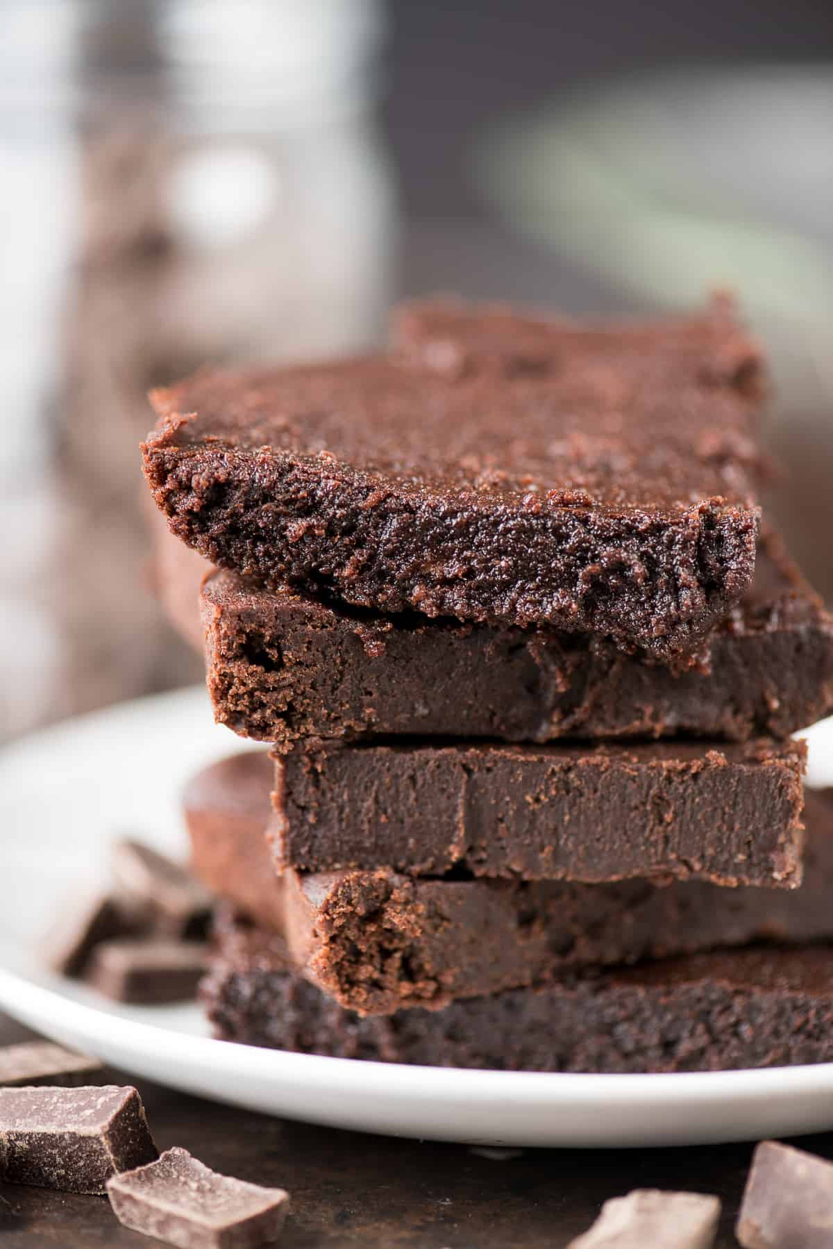 Healthier Fudgy Brownies