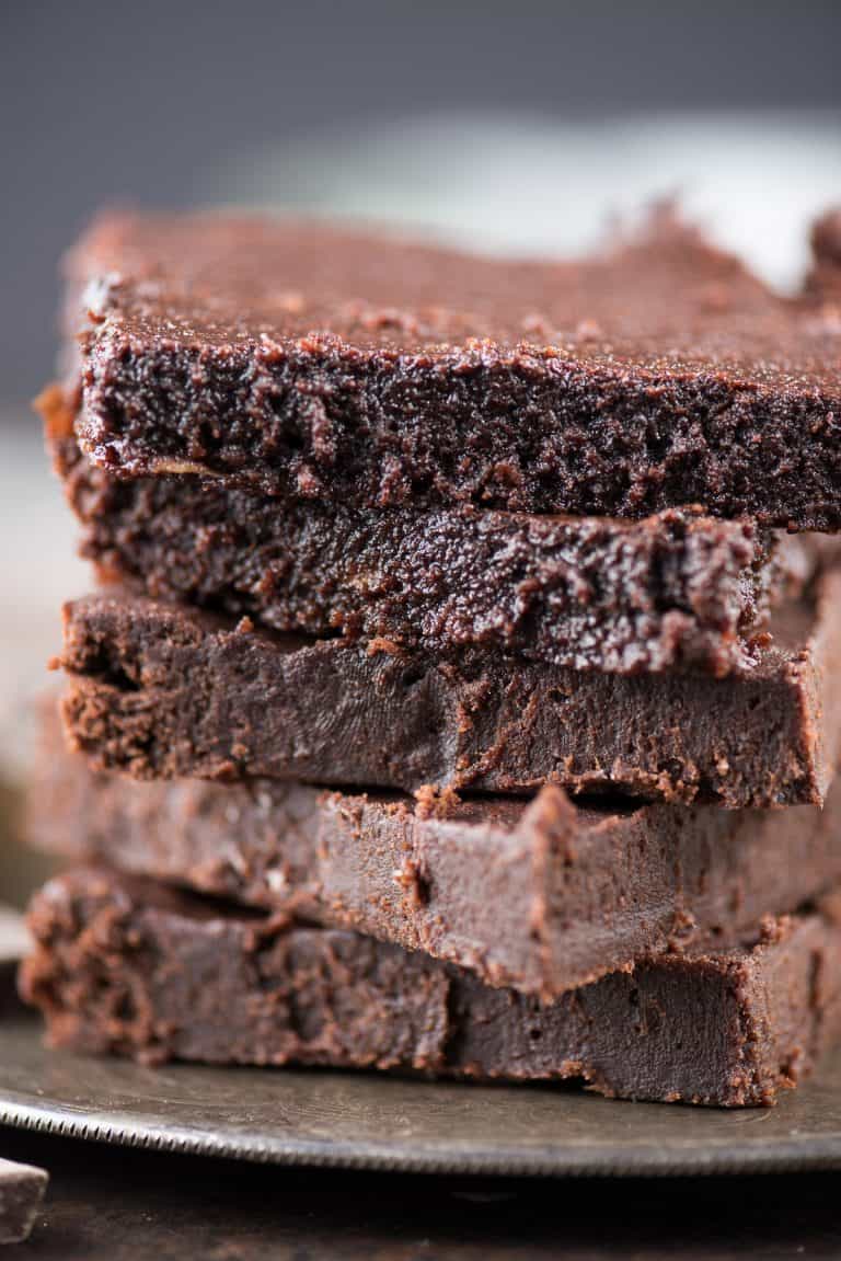 Healthier Fudgy Brownies