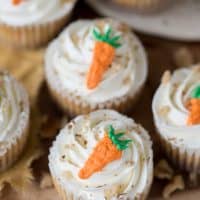 Mini Carrot Cheesecakes