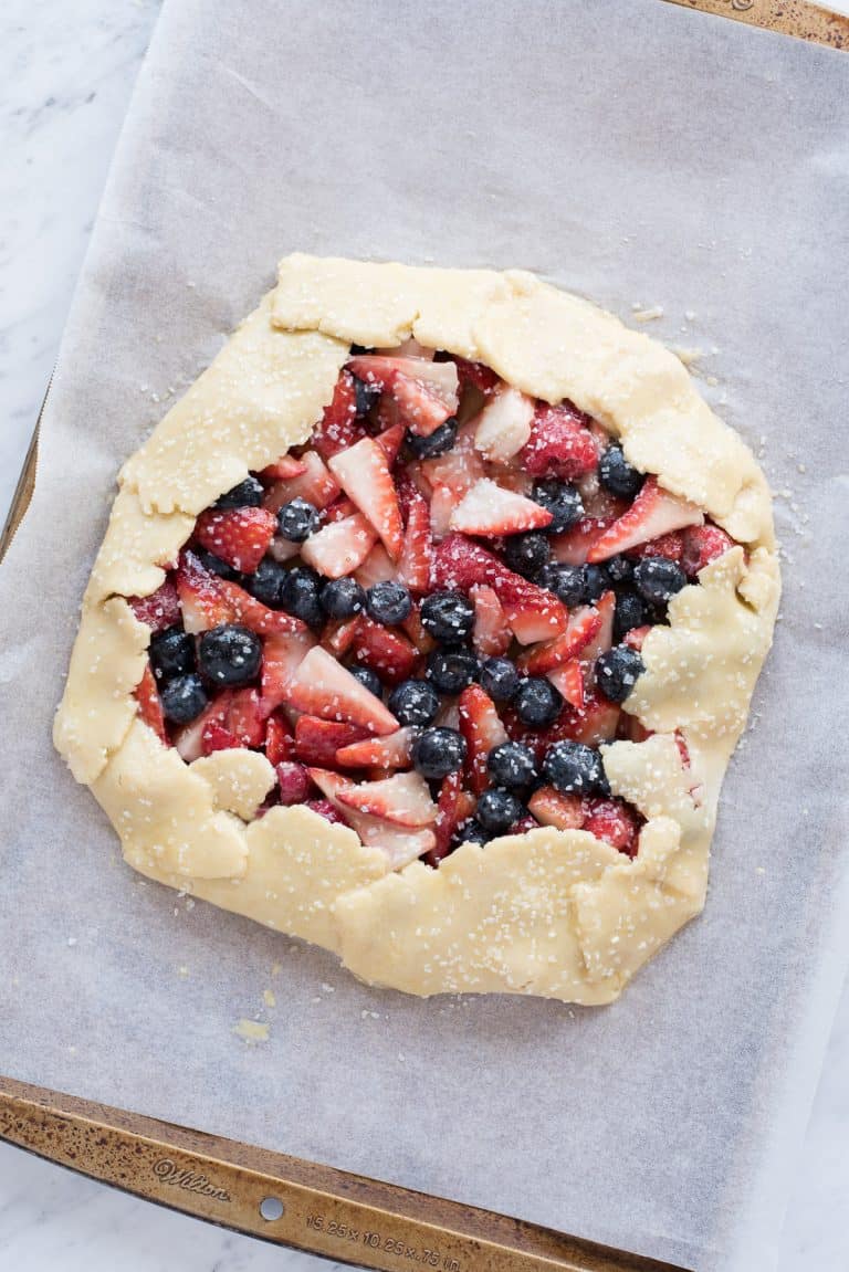 Mixed Berry Galette Recipe The First Year