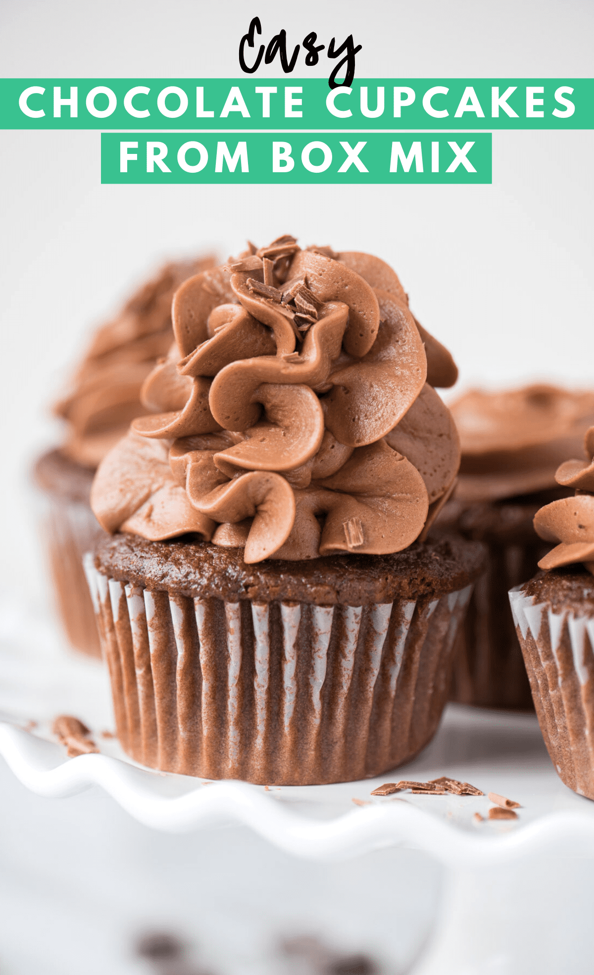 doel Tante Evalueerbaar Easy Chocolate Cupcakes (made from a box mix and SO good!)