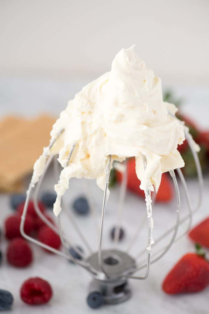 Cheesecake Whipped Cream