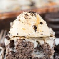 Oreo Earthquake Cake